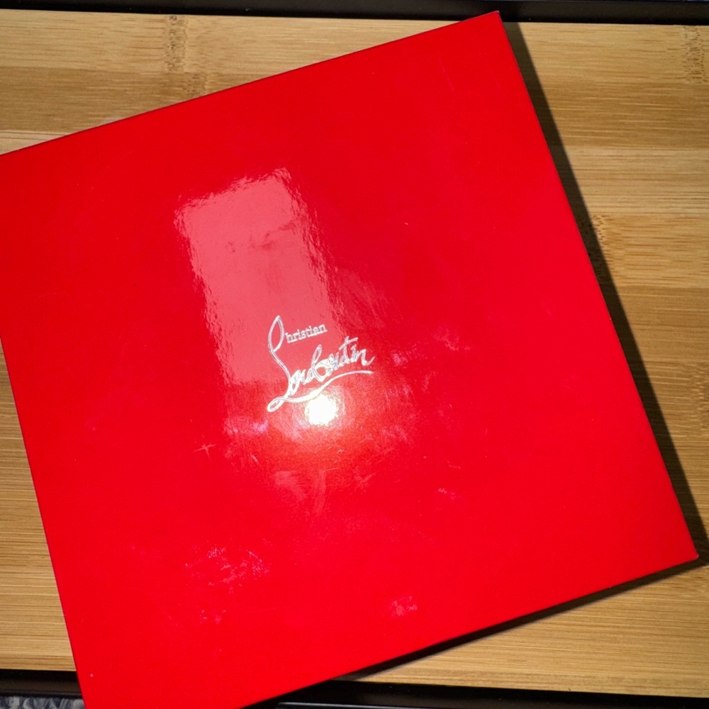 Christian Louboutin eyeshadow case. NEW